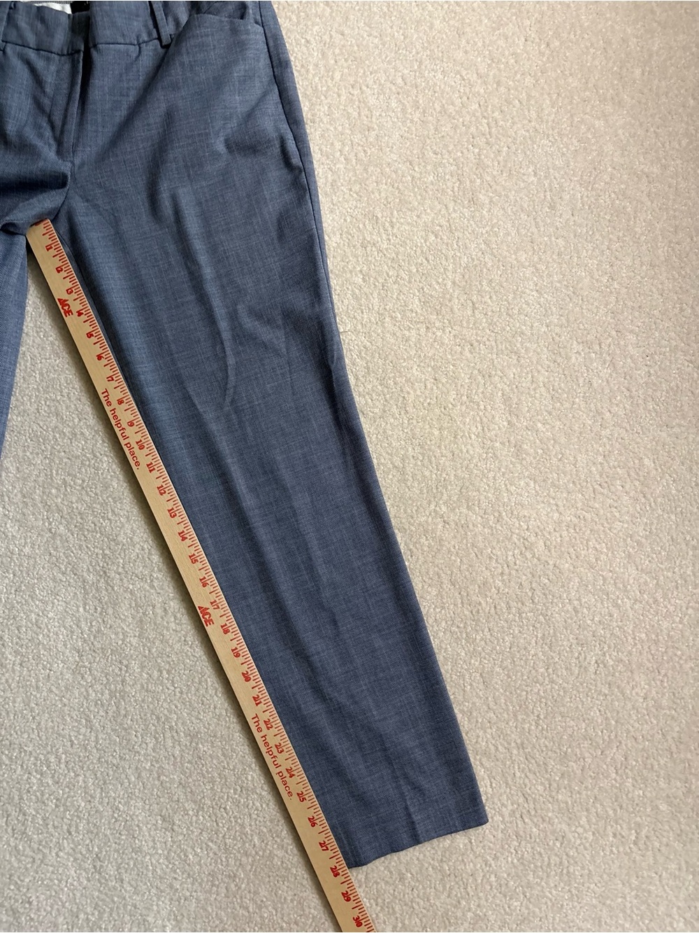Talbots Hampshire Ankle Pants Chambray Size 6 - Picture 14 of 14